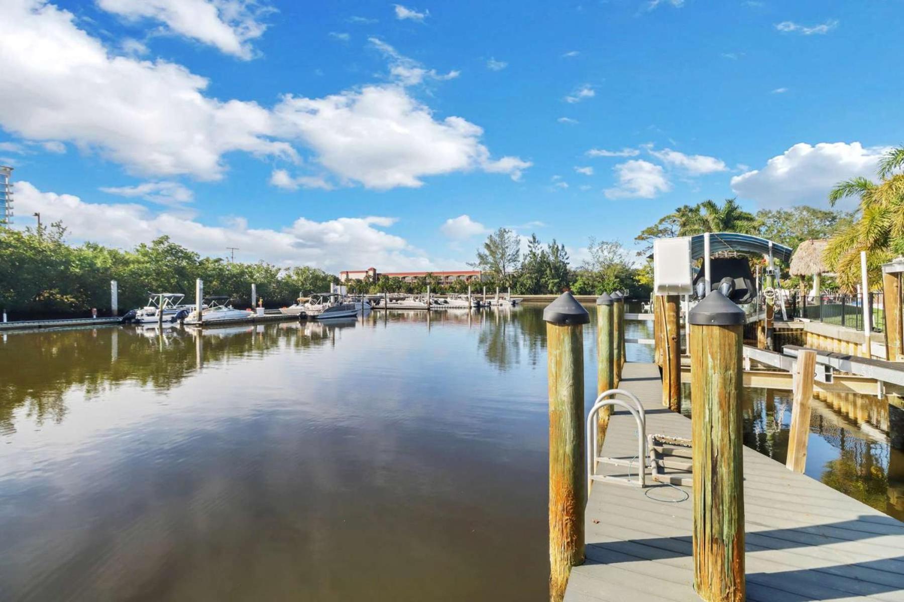 3 Bedroom Waterfront Private Heated Pool Hot Tub Dock North North Naples Exterior foto